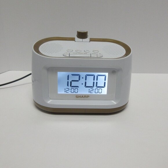 Sharp PROJECTION ALARM CLOCK with 8 SOOTHING SLEEP SOUNDS & DUAL ALARM Ceiling - Picture 9 of 12